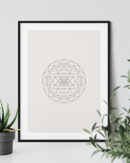 Sri Yantra Poster