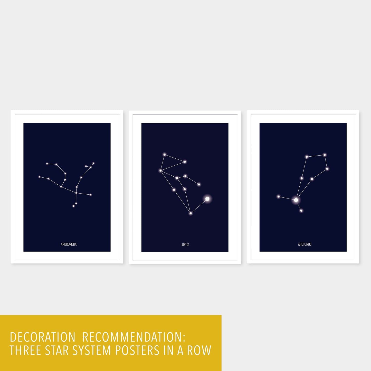 Wolf Constellation Poster, Lupus Constellation Poster, Wolf Zodiac Sign, Astronomy Poster, Wolf Constellation Gift