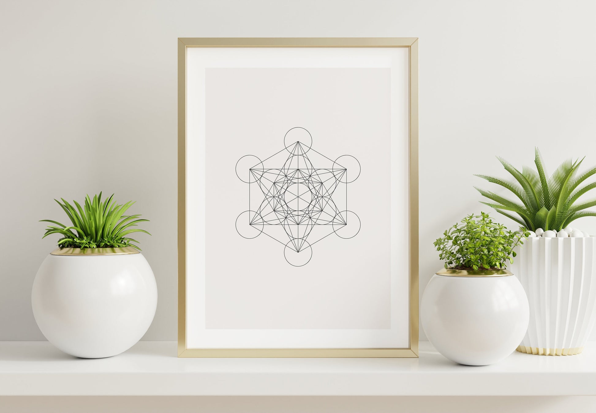 Heilige Geometrie Poster